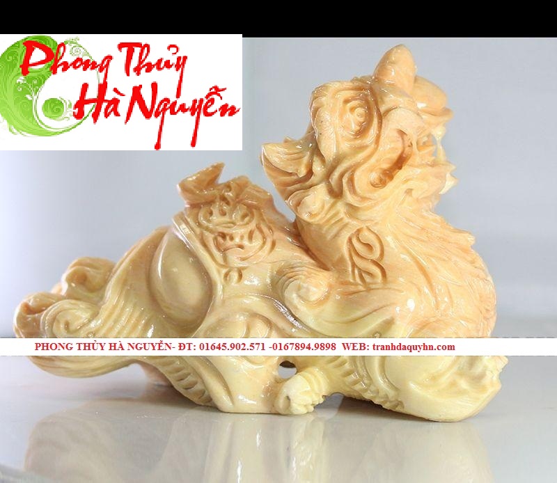 tỳ hưu đá thanh hóa vàng - đá quý hà nguyễn